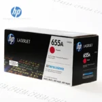 Cartucho de Tóner HP 655A de color Magenta CF453A para impresoras HP Color LaserJet Enterprise M652, M653, M681, M682