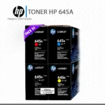 Pack de tóner HP 645A códigos C9730A, C9731A, C9732A y C9733A original compatible con impresoras HP Color LaserJet 5500, 5550