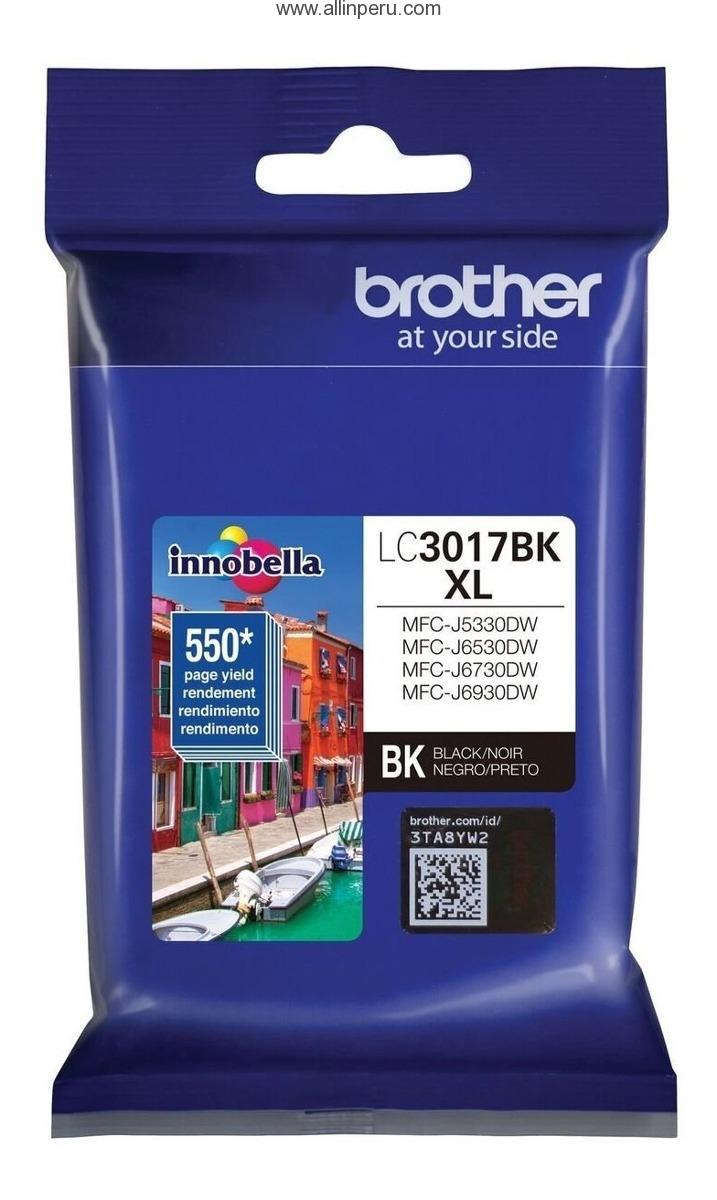 TINTA BROTHER LC-3017BK BLACK MFCJ5330DW 550 PGS