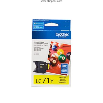 TINTA BROTHER LC-71Y MFC-J430W YELLOW 300PG