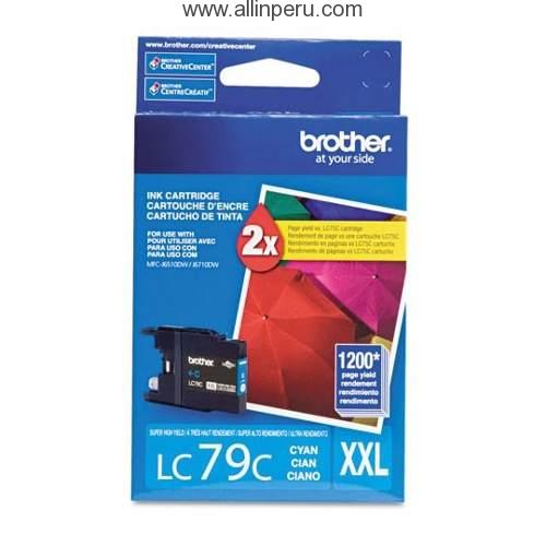 TINTA BROTHER LC-79C MFC-J6710 CYAN 2400PG