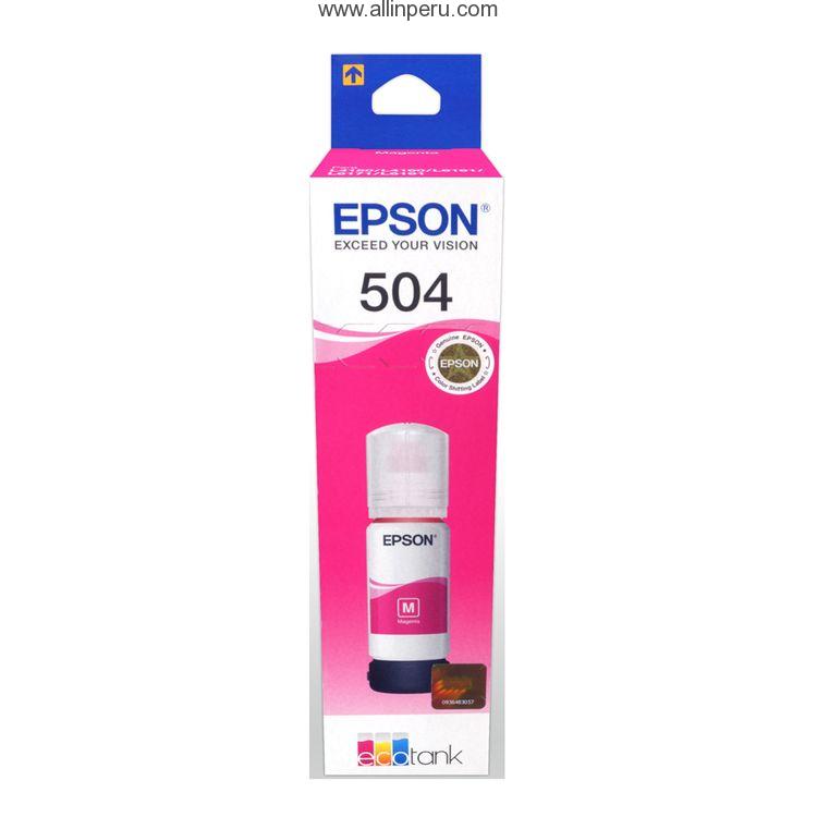 Tinta Epson T504320-AL Magenta    T504 -