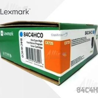 Toner Lexmark CX725 Cyan 84C4HC0 16.000 Páginas