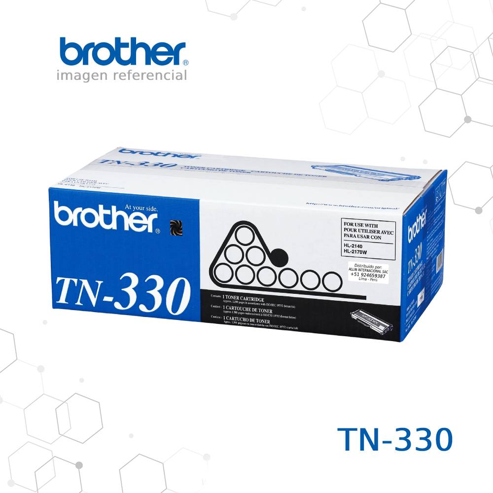 Cartucho de Tóner Brother TN-330 Negro