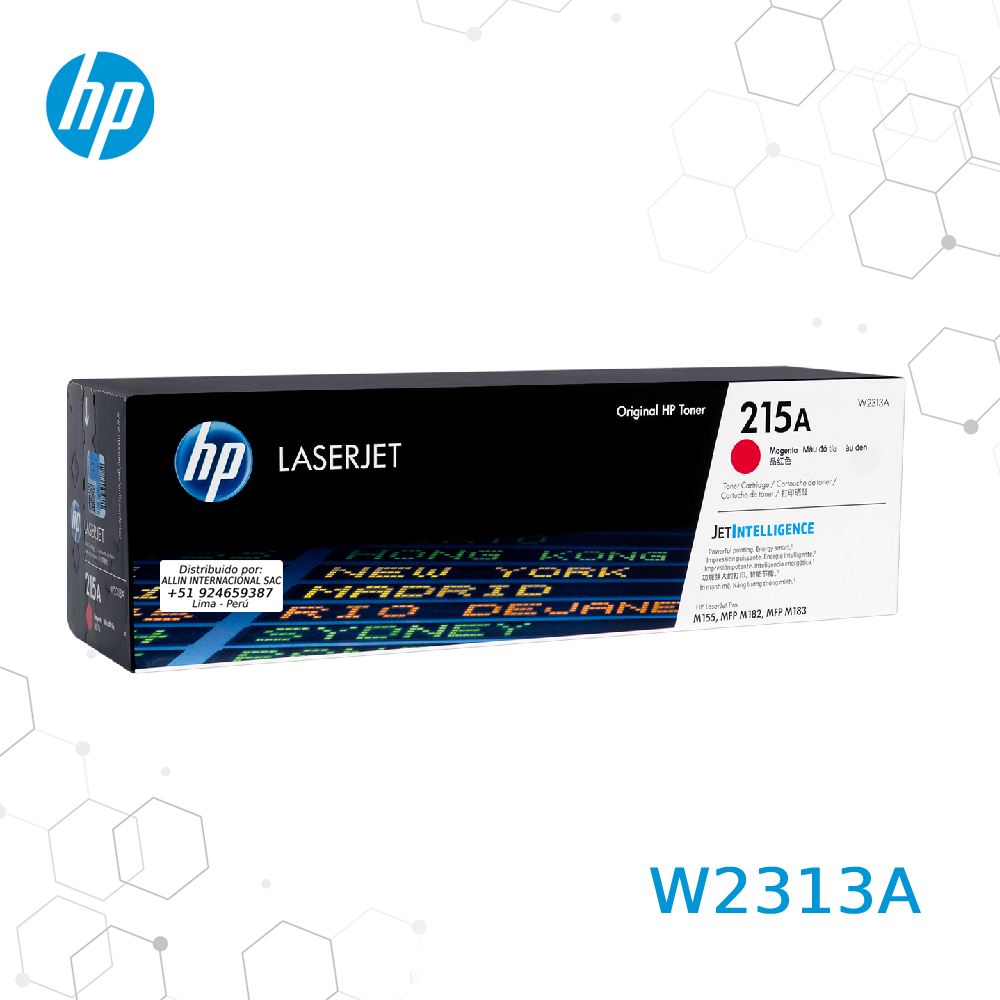 Cartucho de Tóner Hp W2313a 215a Laser Jet Magenta 850 Paginas