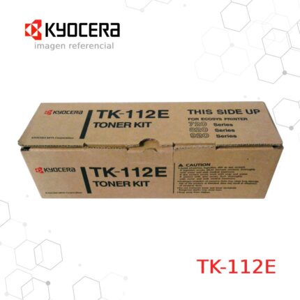 Cartucho de Tóner Kyocera TK-112E Negro 2.000 Paginas