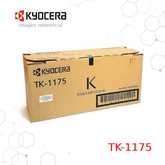 Cartucho de Tóner Kyocera TK-1175 Negro