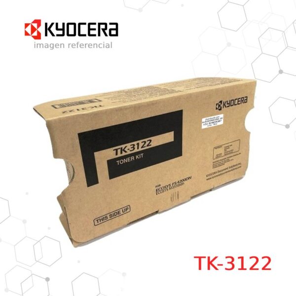 Cartucho de Tóner Kyocera TK-3122 Negro