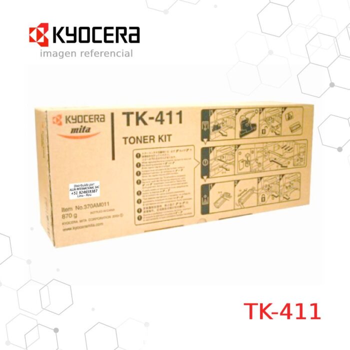 Cartucho de Tóner Kyocera TK-411 Negro