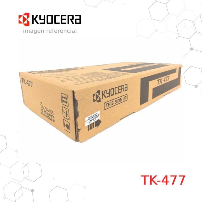 Cartucho de Tóner Kyocera TK-477 Negro