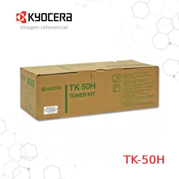 Cartucho de Tóner Kyocera TK-50H Negro