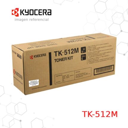 Cartucho de Tóner Kyocera TK-512M Magenta