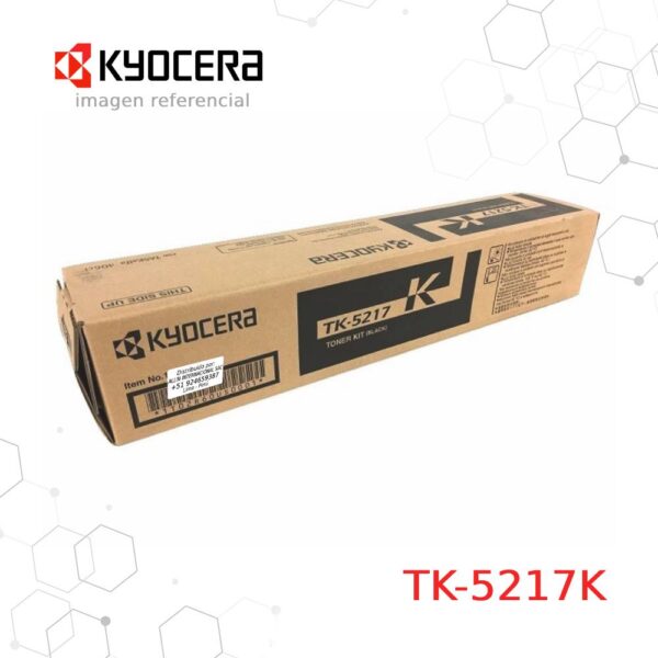 Cartucho de Tóner Kyocera TK-5217K Negro