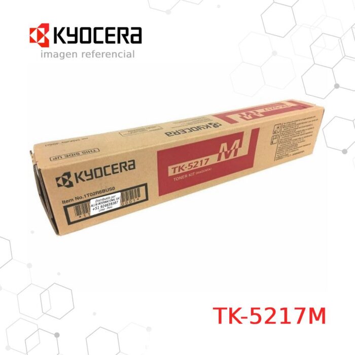 Cartucho de Tóner Kyocera TK-5217M Magenta
