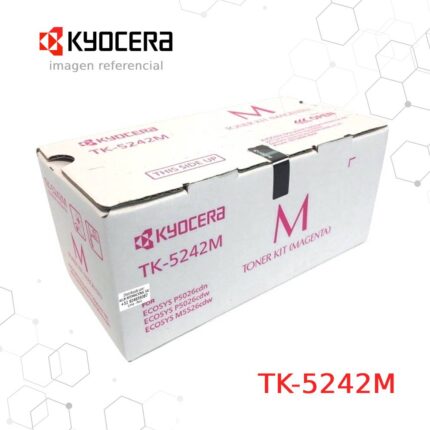 Cartucho de Tóner Kyocera TK-5242M Magenta