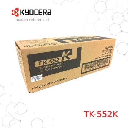 Cartucho de Tóner Kyocera TK-552K Negro