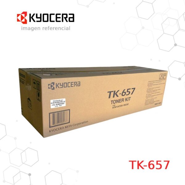 Cartucho de Tóner Kyocera TK-657 Negro