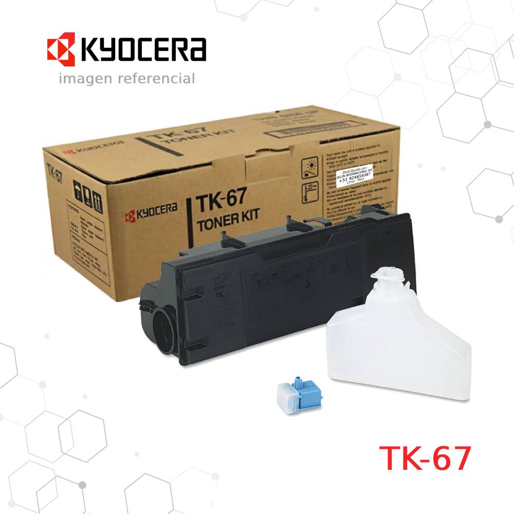 Cartucho de Tóner Kyocera TK-67 Negro