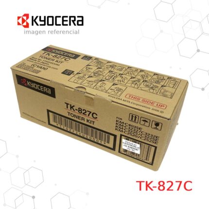 Cartucho de Tóner Kyocera TK-827C Cyan