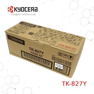 Cartucho de Tóner Kyocera TK-827Y Amarillo