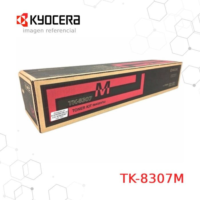 Cartucho de Tóner Kyocera TK-8307M Negro