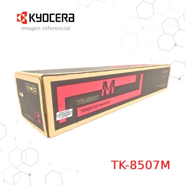 Cartucho de Tóner Kyocera TK-8507M Magenta