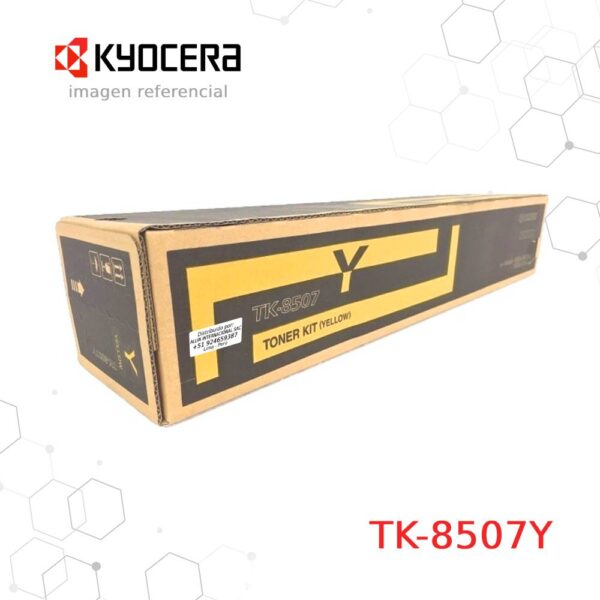 Cartucho de Tóner Kyocera TK-8507Y Amarillo