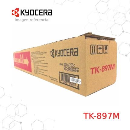 Cartucho de Tóner Kyocera TK-897M Magenta