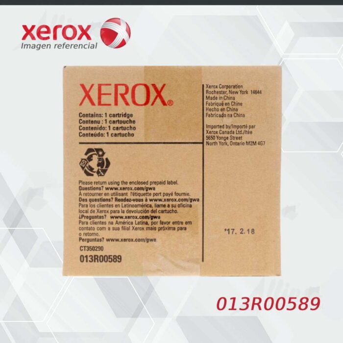 Drum Xerox 013R00589 Negro 60