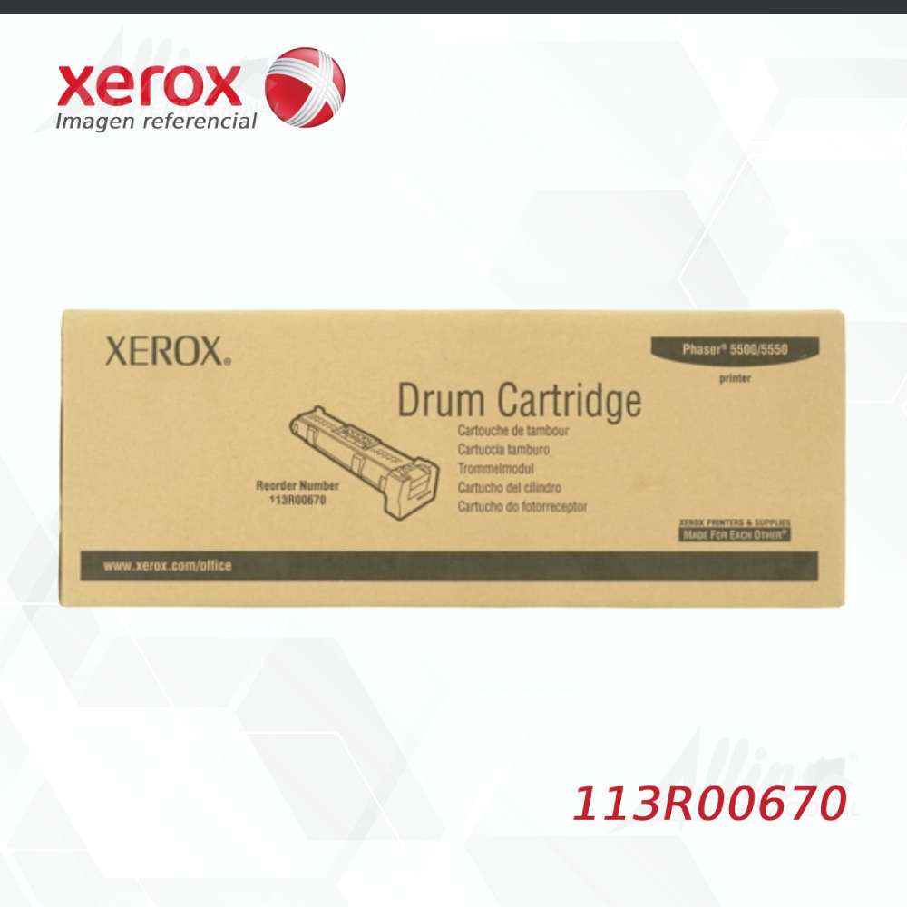 Drum Xerox 113r00670 Negro 60