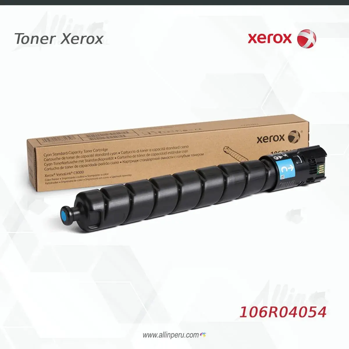 Toner Xerox 106R04054 para impresora VersaLink C9000