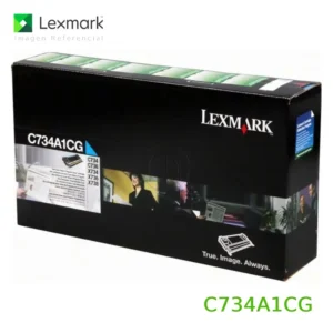 Tóner Lexmark C734A1CG este cartucho está hecho para impresoras Lexmark X736de