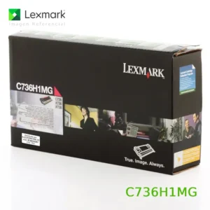 Tóner Lexmark C736H1MG este cartucho está hecho para impresoras Lexmark X738de