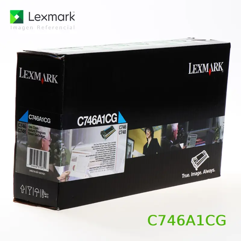 Tóner Lexmark C746A1CG este cartucho está hecho para impresoras Lexmark C748de