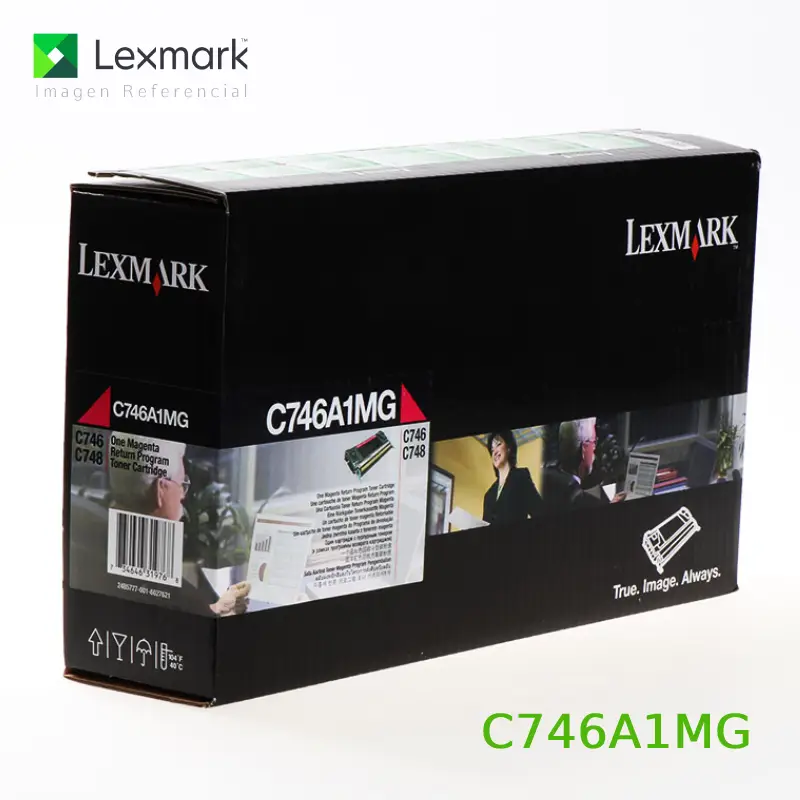 Tóner Lexmark C746A1MG este cartucho está hecho para impresoras Lexmark C748de