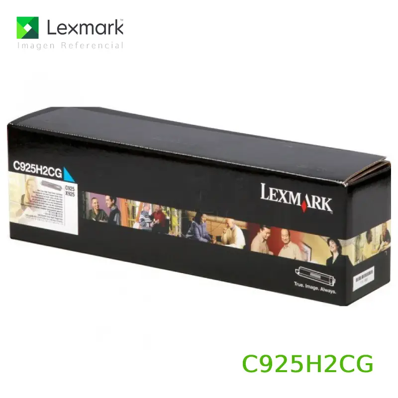 Tóner Lexmark C925H2CG este cartucho está hecho para impresoras Lexmark C925de