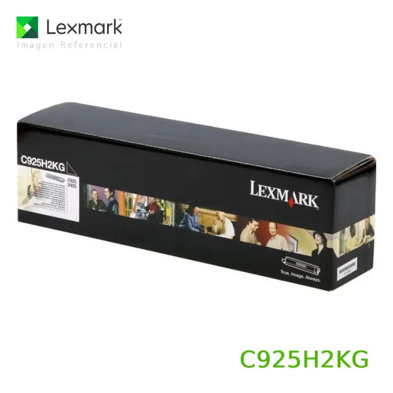Tóner Lexmark C925H2KG este cartucho está hecho para impresoras Lexmark C925de