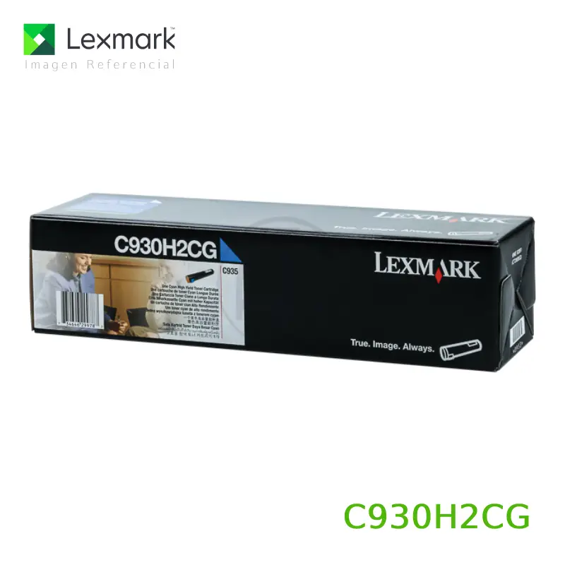 Tóner Lexmark C930H2CG este cartucho está hecho para impresoras Lexmark C935dn