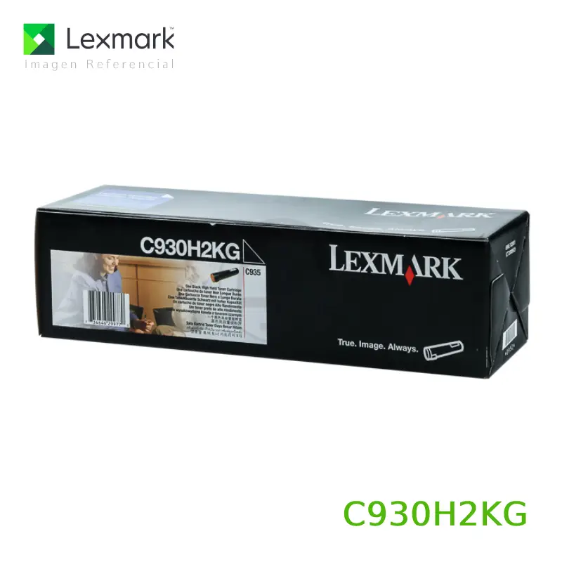Tóner Lexmark C930H2KG este cartucho está hecho para impresoras Lexmark C935dn