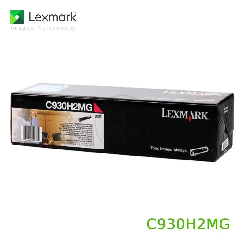 Tóner Lexmark C930H2MG este cartucho está hecho para impresoras Lexmark C935dn