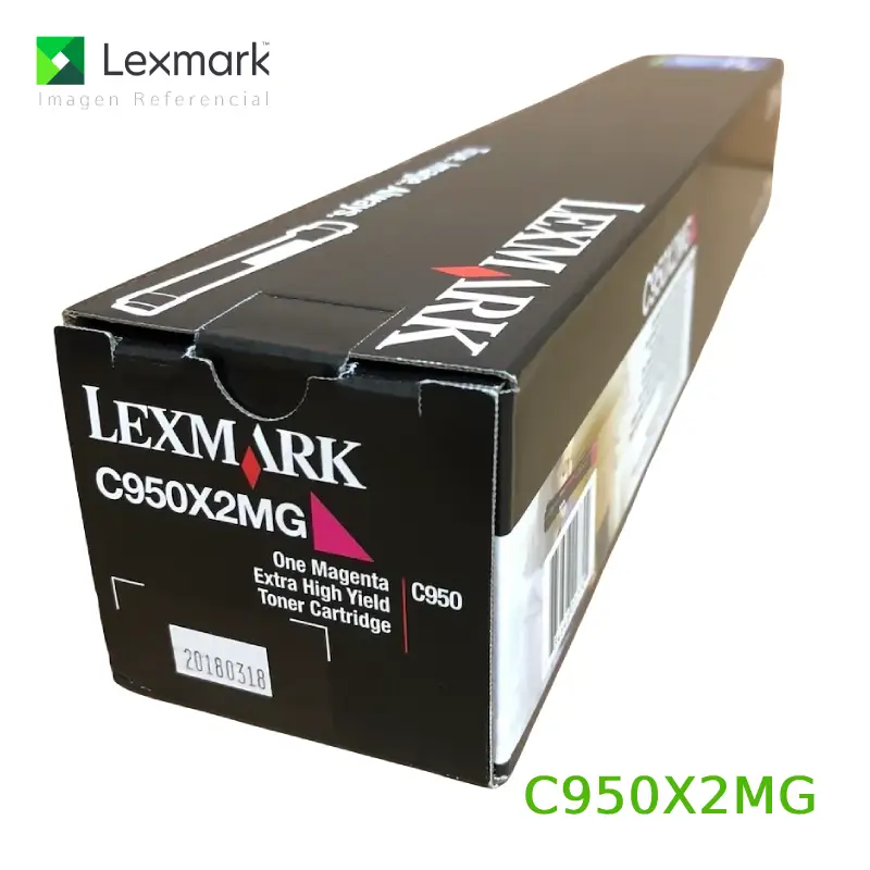 Tóner Lexmark C950X2MG este cartucho está hecho para impresoras Lexmark C950de