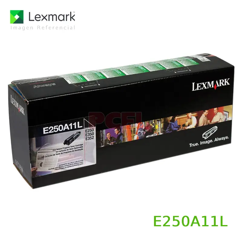 Tóner Lexmark E250A11L este cartucho está hecho para impresoras Lexmark E250dn