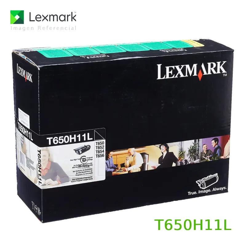 Tóner Lexmark T650H11L este cartucho está hecho para impresoras Lexmark X656de