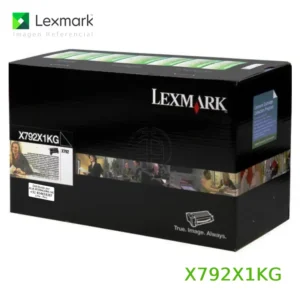 Tóner Lexmark X792X1KG este cartucho está hecho para impresoras Lexmark X792dte