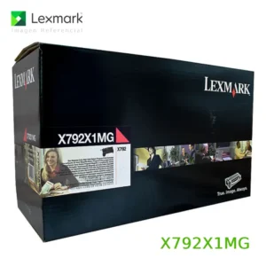 Tóner Lexmark X792X1MG este cartucho está hecho para impresoras Lexmark X792dte