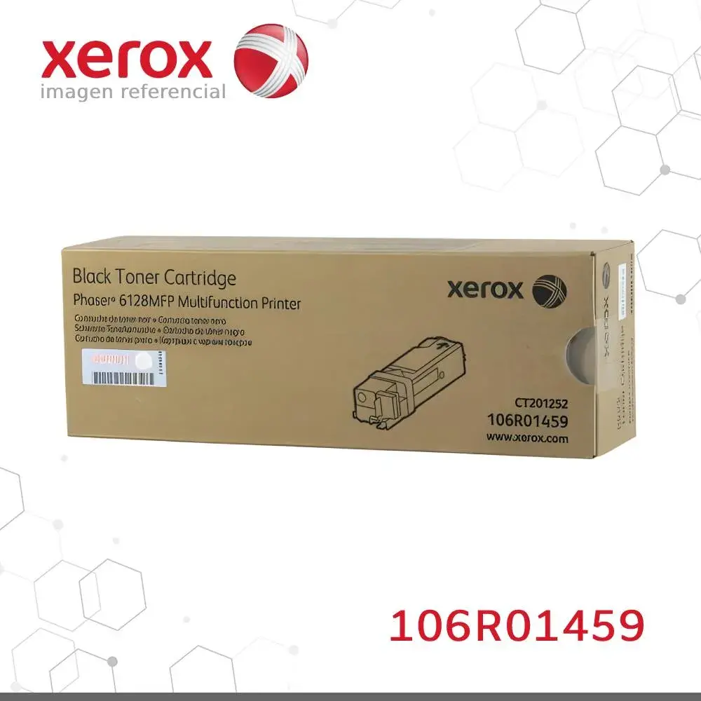 Tóner Xerox 106R01459 este cartucho está hecho para impresoras Phaser 6128