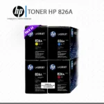 Kit Tóner HP 826A con códigos CF313A, CF312A, CF311A y CF310A para impresoras HP Color LaserJet Enterprise M855