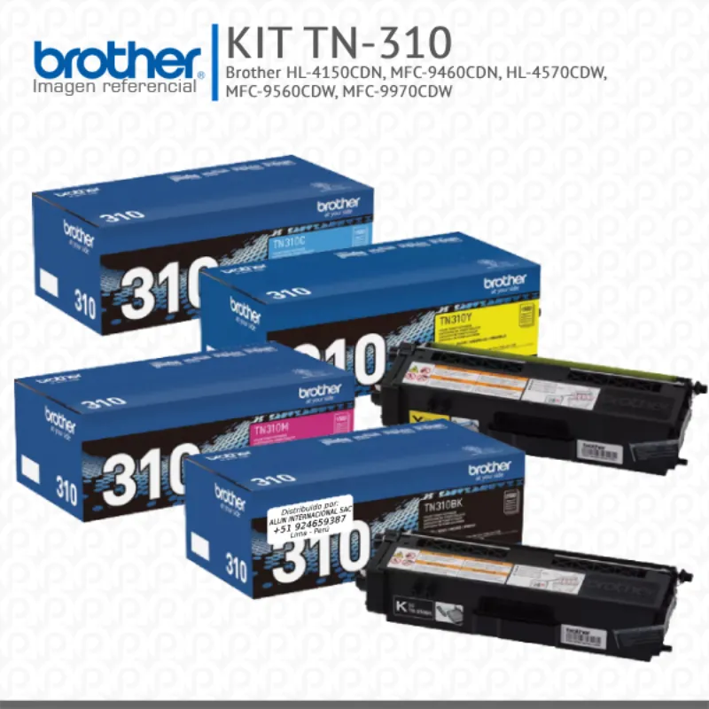 Kit de Tóner Brother TN-310 para MFC-9560CDW