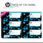 Pack de Tinta HP 730 300ML para Designjet T1700, T1700dr PS