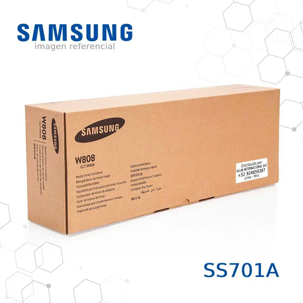 Tóner SS701A Samsung CLT-W808 este cartucho es compatible con impresoras Samsung SL-X3220NR